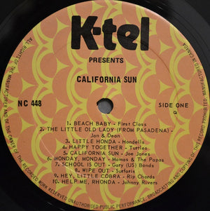 Various - K-Tel's California Sun - 1976