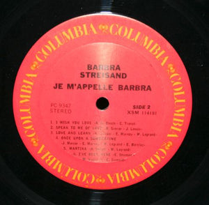Barbra Streisand - Je M'appelle Barbra -
