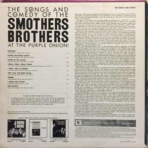 The Smothers Brothers - The Songs And Comedy Of The Smothers Brothers At The Purple Onion Vinyl Record