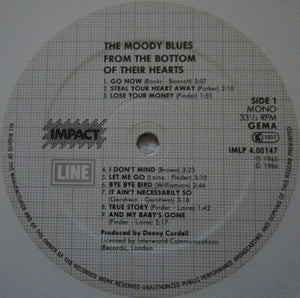 Moody Blues, The - From The Bottom Of Their Hearts - 1986
