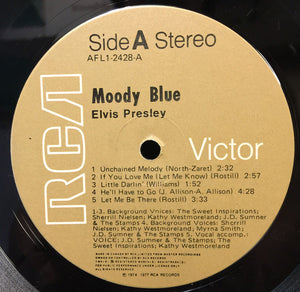Elvis Presley - Moody Blue - 1977