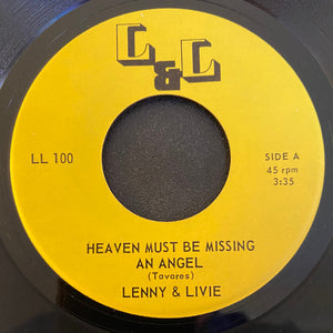 Lenny & Livie - Heaven Must Be Missing An Angel -