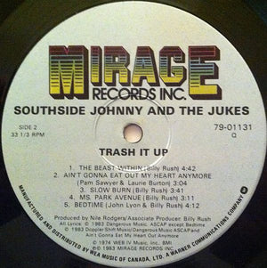 Southside Johnny & The Asbury Jukes - Trash It Up - 1983