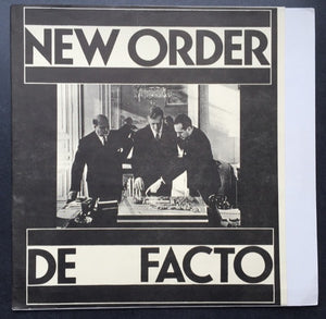 New Order - De Facto
