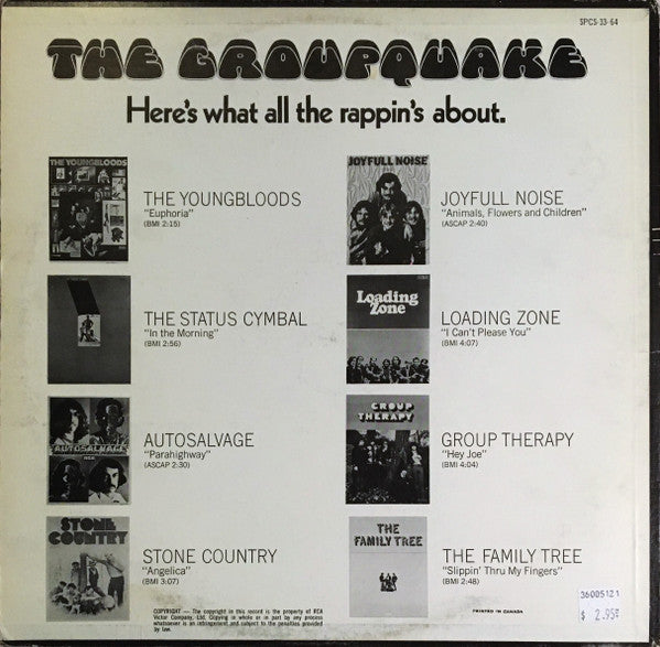Various - The Groupquake - 1968