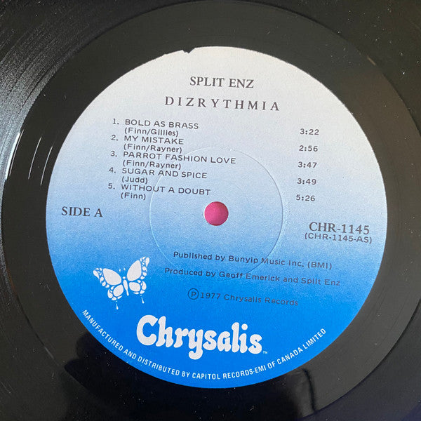 Split Enz - Dizrythmia - 1977