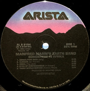 Manfred Mann's Earth Band - Somewhere In Afrika