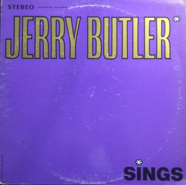 Jerry Butler - Jerry Butler Sings