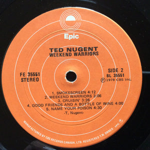Ted Nugent - Weekend Warriors - 1978