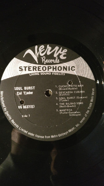 Cal Tjader - Soul Burst - 1966