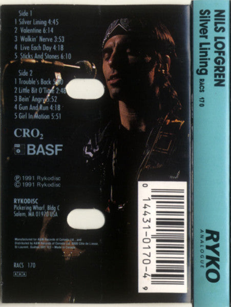 Nils Lofgren - Silver Lining - 1991