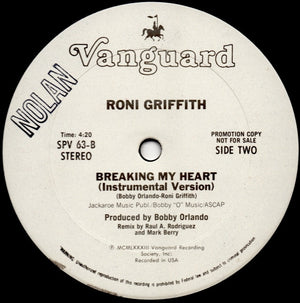 Roni Griffith - Breaking My Heart - 1983