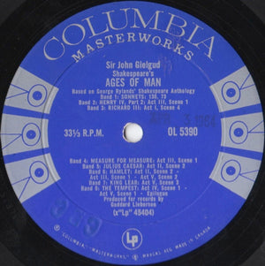 John Gielgud - Shakespeare's Ages Of Man