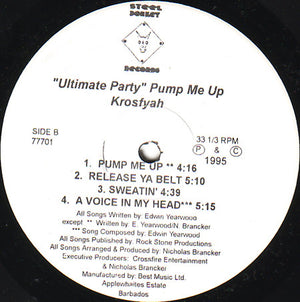Krosfyah - "Ultimate Party" Pump Me Up - 1995