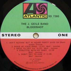 J. Geils Band, The - Bloodshot -