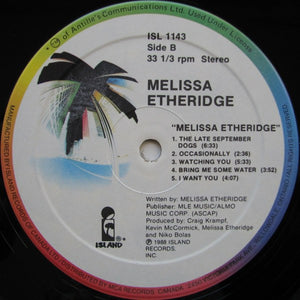 Melissa Etheridge - Melissa Etheridge