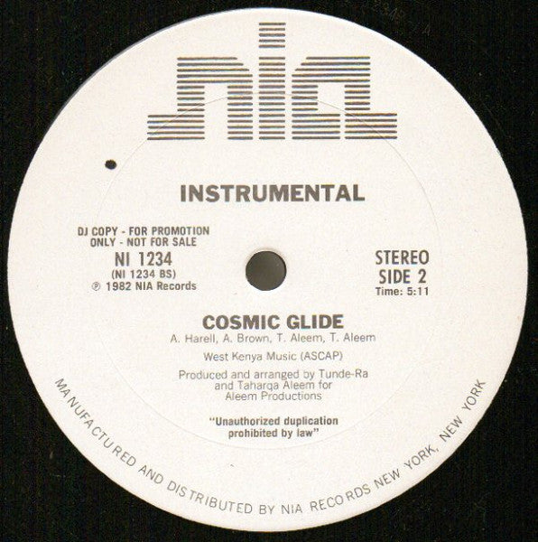 Captain Rock - Cosmic Glide - 1982