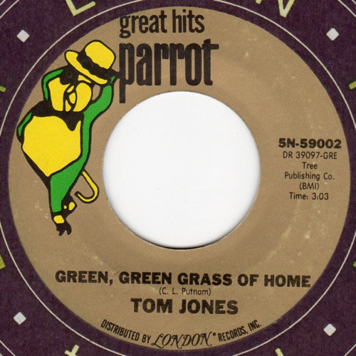 Tom Jones - Green, Green Grass Of Home / Detroit City - 1967