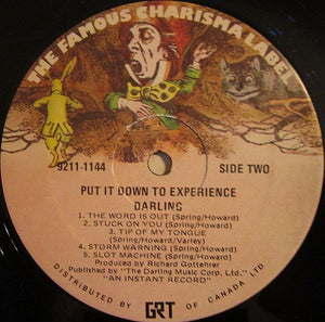 Darling (5) - Put It Down To Experience