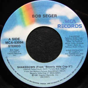 Bob Seger - Shakedown (From "Beverly Hills Cop II") - 1987