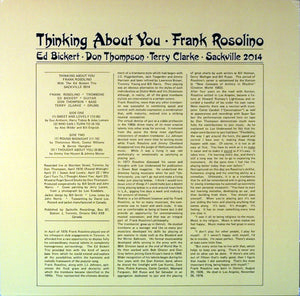Frank Rosolino - Thinking About You - 1984