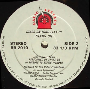 Stars On 45 - Stars On Long Play III