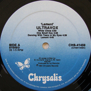 Ultravox - Lament - 1984