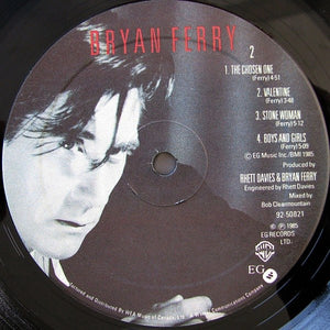 Bryan Ferry - Boys And Girls - 1985