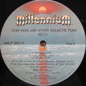 Meco Monardo - Star Wars And Other Galactic Funk