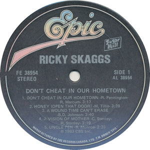 Ricky Skaggs - Don't Cheat In Our Hometown - 1983