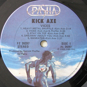 Kick Axe - Vices Vinyl Record