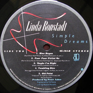 Linda Ronstadt - Simple Dreams - 1977
