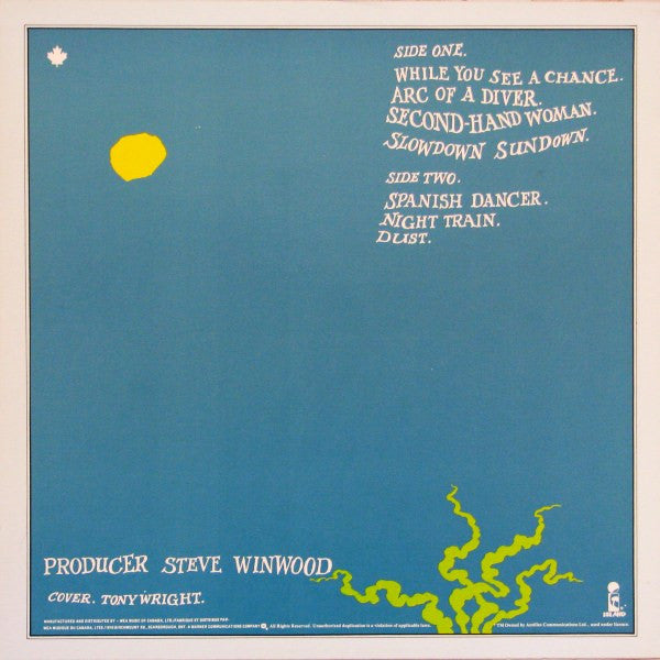 Steve Winwood - Arc Of A Diver