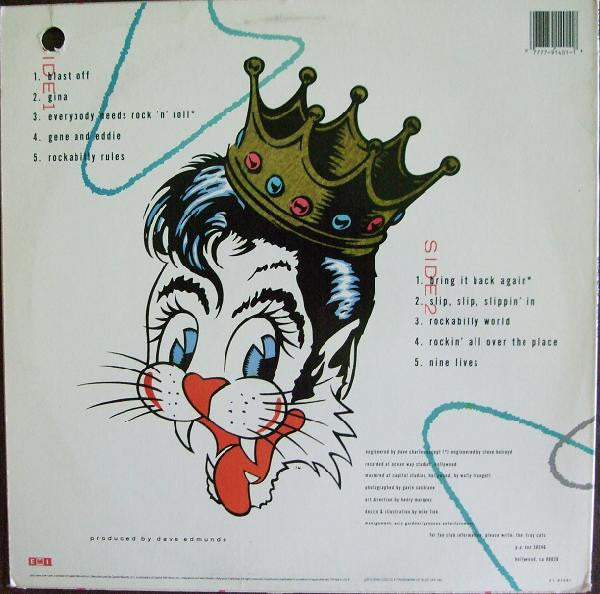 Stray Cats - Blast Off - 1989