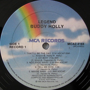 Buddy Holly - Legend - From The Original Master Tapes - 1985