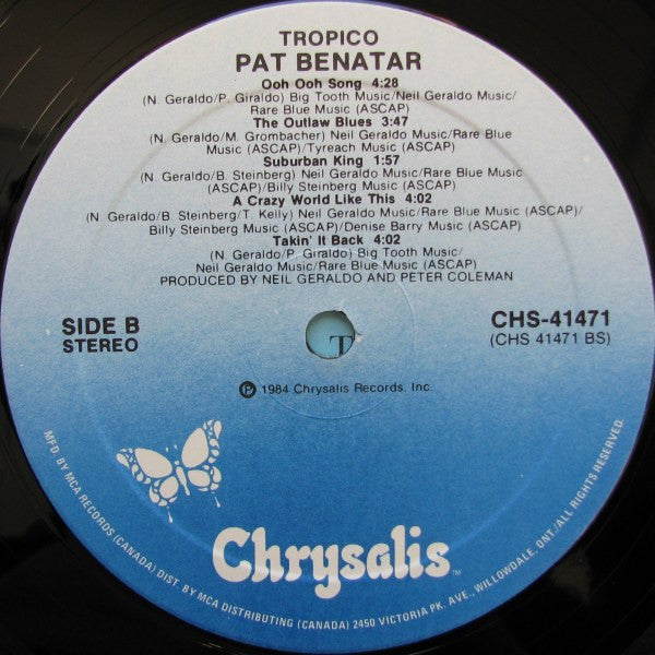 Pat Benatar - Tropico