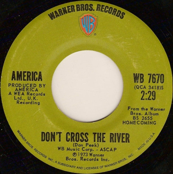 America (2) - Don't Cross The River