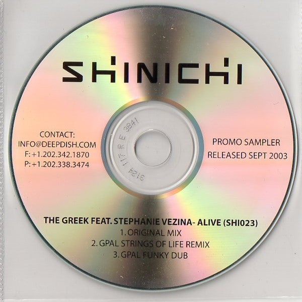 The Greek - Alive