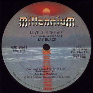 Jay Black - Love Is In The Air / (Don't Go) Please Stay