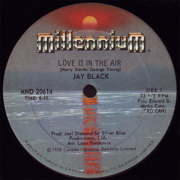 Jay Black - Love Is In The Air / (Don't Go) Please Stay