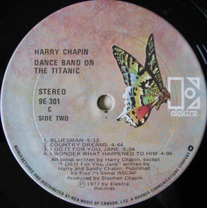 Harry Chapin - Dance Band On The Titanic
