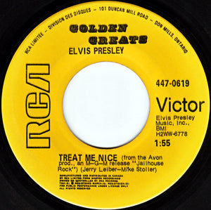 Elvis Presley - Treat Me Nice / Jailhouse Rock - 1977