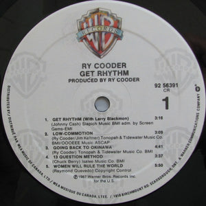 Ry Cooder - Get Rhythm - 1987