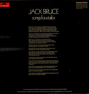 Jack Bruce - Songs For A Tailor - 1969