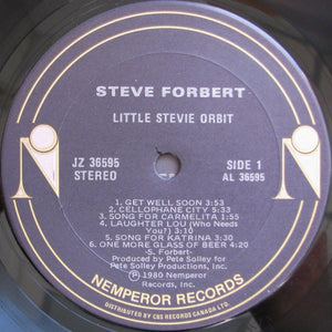Steve Forbert - Little Stevie Orbit - 1980
