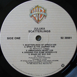 Juluka - Scatterlings - 1982