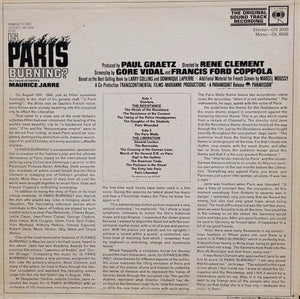 Maurice Jarre - Is Paris Burning? (The Original Sound Track Recording)
