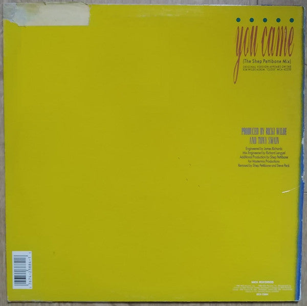 Kim Wilde - You Came