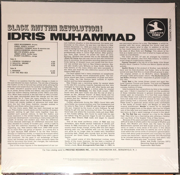 Idris Muhammad - Black Rhythm Revolution!