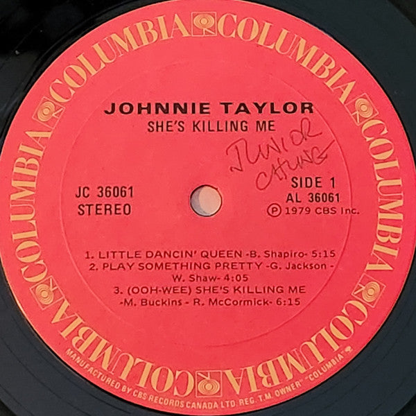 Johnnie Taylor - She's Killing Me